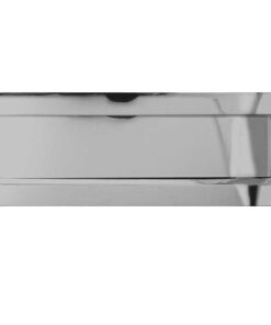 Sprung Letterplate (Various Sizes), Polished Chrome