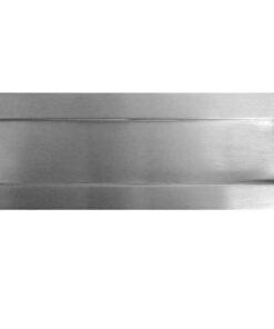 Sprung Letterplate (Various Sizes), Satin Chrome