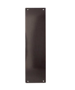Raised Plain Fingerplate (305mm x 75mm), Dark Bronze