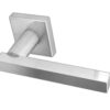 Paja Kubus Straight Door Handles On Square Rose