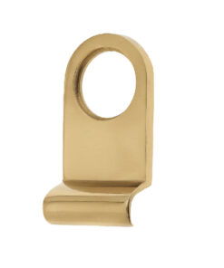 Plain Cylinder Pull, Polished Brass