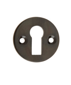 Standard Profile Round Escutcheon, Dark Bronze