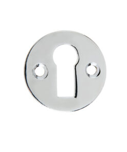 Standard Profile Round Escutcheon, Polished Chrome