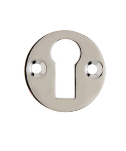 Standard Profile Round Escutcheon, Polished Nickel
