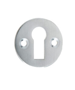 Standard Profile Round Escutcheon, Satin Chrome