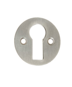 Standard Profile Round Escutcheon, Satin Nickel