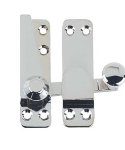 Heavy Quadrant Sash Window Fastener, Polished Chrome