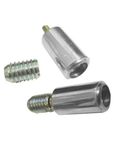 Locking Sash Window Stops, Polished Chrome