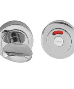 Bathroom Turn & Release With Indicator (50mm x 10mm), Polished Chrome