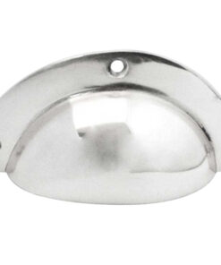 Drawer Pull (87mm x 37mm), Polished Chrome