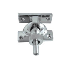 Heavy Brighton Sash Window Fastener, Polished Chrome