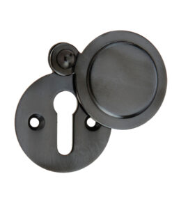Standard Profile Round Covered Escutcheon, Dark Bronze