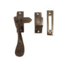 Hook And Mortice Casement Fastener, Dark Bronze