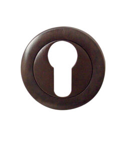 Euro Profile Escutcheons, Dark Bronze Finish