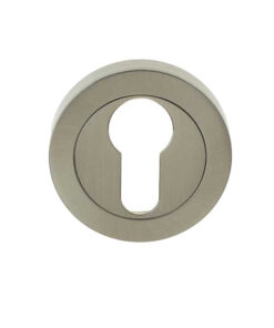 Euro Profile Escutcheon, Satin Nickel