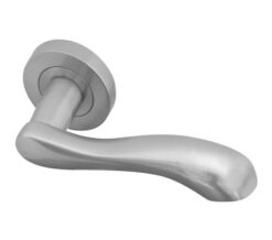 Gamma Door Handles On Round Rose