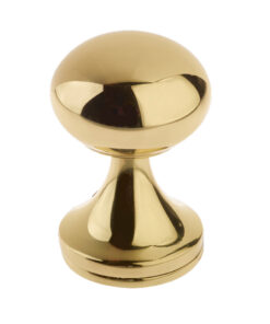 Concealed Fixing Mortice Door Knob, Polished Brass (sold in pairs)