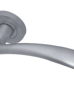 Reguitti Phaedra Door Handles On Round Rose,