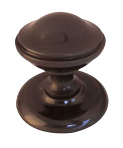 Centre Door Knob (66mm Diameter), Dark Bronze