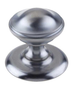 Centre Door Knob (66mm Diameter), Satin Chrome