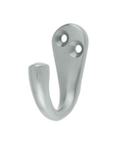 Robe Hook (44mm x 36mm), Satin Chrome