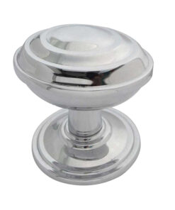 Ronson Mortice Door Knob, Polished Nickel (sold in pairs)
