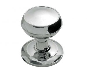 Coronet Mortice Door Knob, Polished Nickel (sold in pairs)