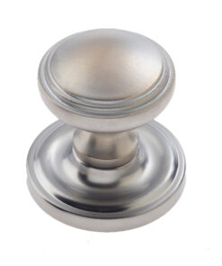 Lined Mortice Door Knob, Satin Chrome (sold in pairs)
