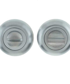 Bevelled Bathroom Turn & Release (48mm x 10mm), Satin Chrome