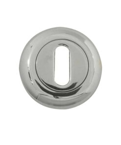 Standard Profile Bevelled Escutcheon, Polished Chrome