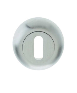 Standard Profile Bevelled Escutcheon, Satin Chrome