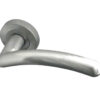 Mailand Door Handles On Round Rose