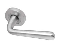 Paja Laguna Door Handles On Round Rose