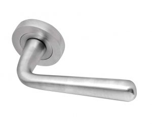 Paja Laguna Door Handles On Round Rose