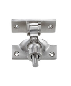 Brighton Sash Window Fastener, Satin Nickel