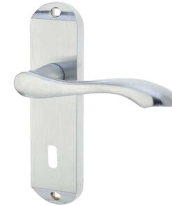 Broadway Door Handles On Backplate