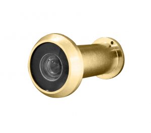 180 Degree Door Viewer, Polished Brass
