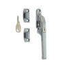 Lockable Window Fastener (124mm), Satin Chrome