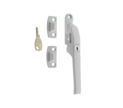 Lockable Window Fastener (124mm), White