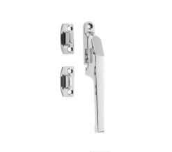 Non-Lockable Window Fastener (124mm), Polished Chrome