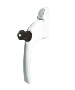 Locking Espagnolette Window Fastener, White (sold in pairs)