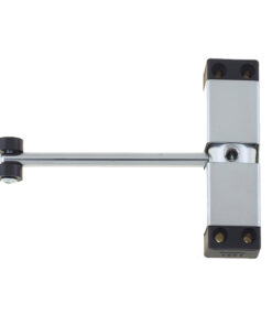 Surface Mounted Spring Arm Door Closer, Silver