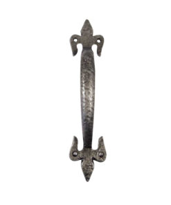 Fleur De Lys Pull Handle (100mm, 125mm OR 170mm), Pewter Finish