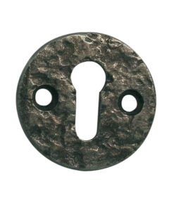 Round Escutcheon, Pewter Finish