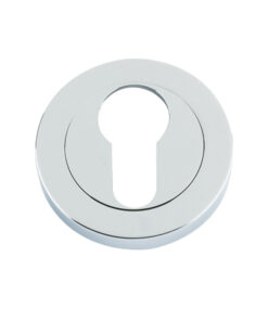 Euro Profile Escutcheon, Polished Chrome