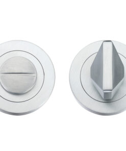 Bathroom Turn & Release, Satin Chrome