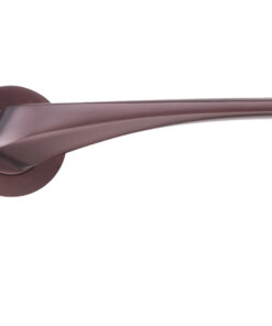 Aries Lever On Round Rose, Electro Coated Bronze (sold in pairs)