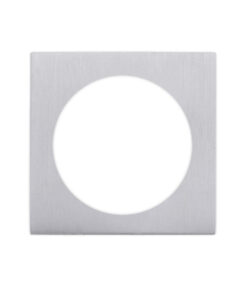 Square Spare Rose Pack For Turn & Release, Satin Chrome