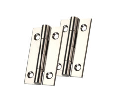 Fittings Cabinet Hinges (Various Sizes), Polished Nickel