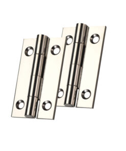 Fittings Cabinet Hinges (Various Sizes), Polished Nickel